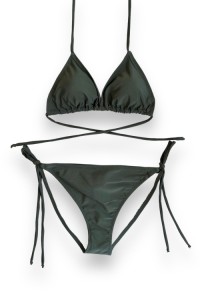 Womens bikini with long tie strings